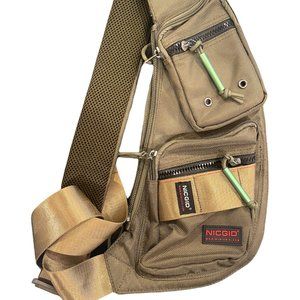Nicgid Sling Bag Chest Shoulder Backpack Fanny Pack Crossbody Bags for Men